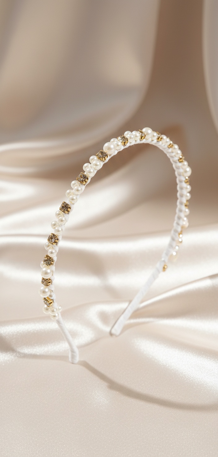 Inca METAL HEADBAND with beads 1 u - Afbeelding 2