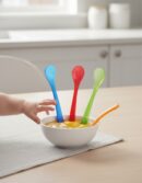 NÛby CUCHARA mango largo 3m+ 4 u