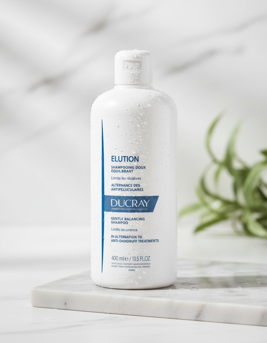 Ducray ELUCION mild anti-dandruff rebalancing shampoo 400 ml - Afbeelding 2