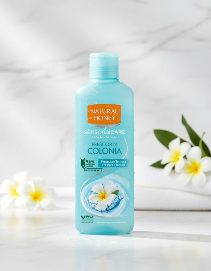 Natural Honey FRESHNESS OF COLOGNE shower gel 600 ml - Afbeelding 2