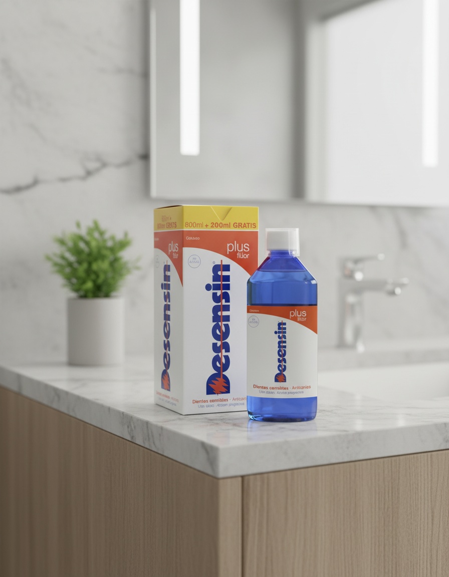 DESENSIN PLUS FLUOR mouthwash 1000 ml - Afbeelding 2