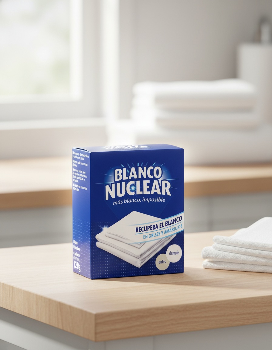 Iberia BLANCO NUCLEAR white laundry detergent x 6 sachets - Afbeelding 2