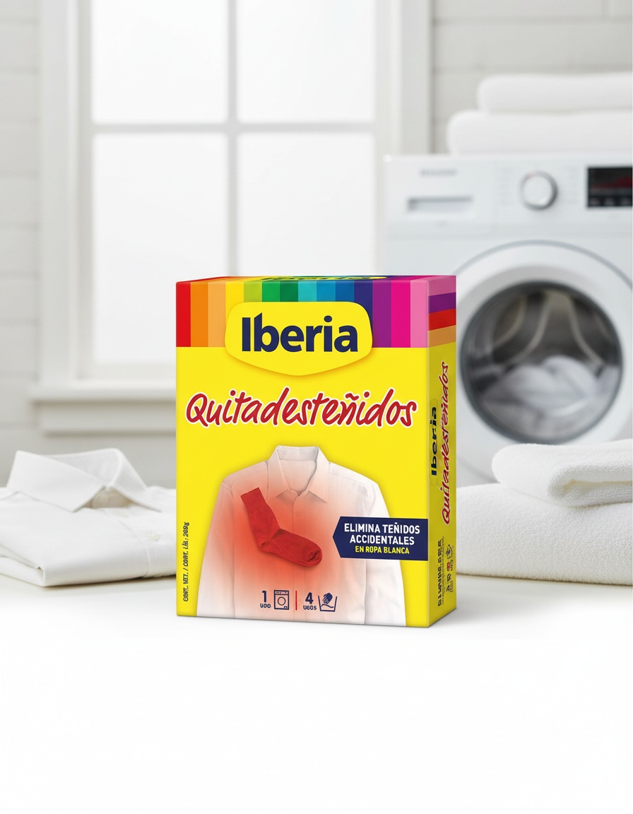 IBERIA REMOVING DYES white clothes 200 gr - Afbeelding 2