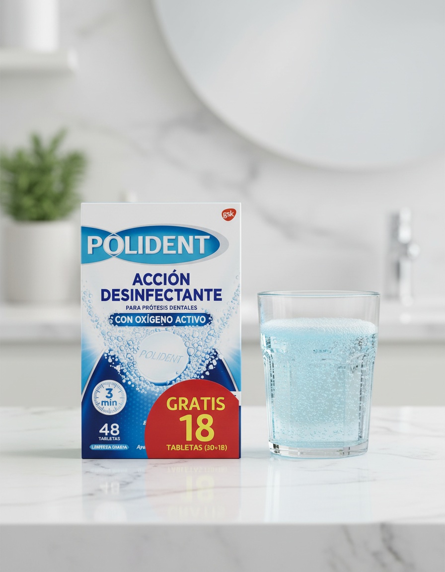 Polident ORIGINAL cleaning tablets 48 u - Afbeelding 2