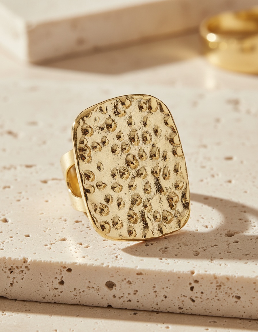 Shabama CHELSEA ring #gold glitter 1 u - Afbeelding 2