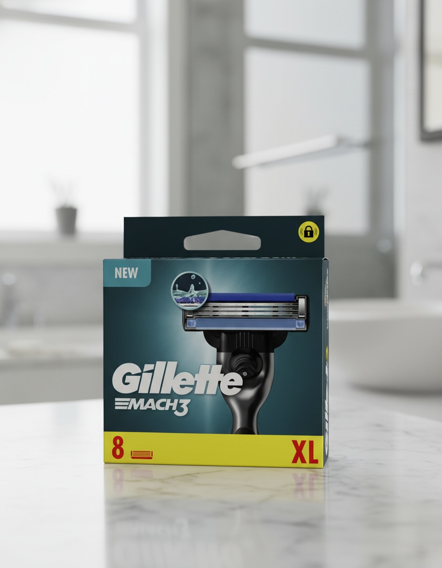 Gillette MACH 3 charger 8 refills - Afbeelding 2