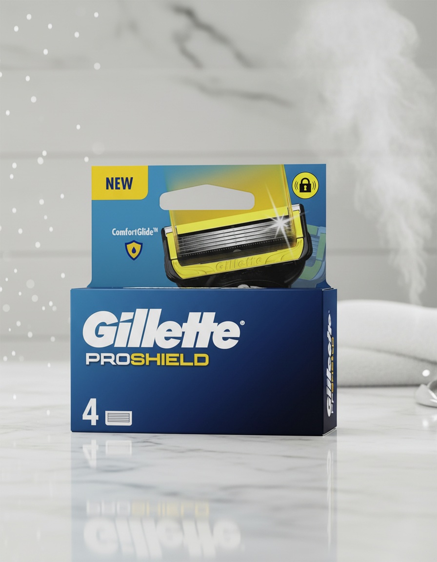 GILLETTE FUSION PROSHIELD charger 4 refills - Afbeelding 2