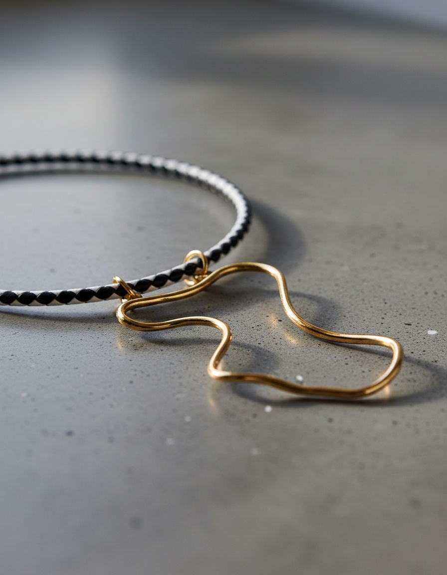 Shabama MALAWI necklace #shiny gold 1 u - Afbeelding 2