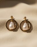 Shabama BALBOA earrings #shiny gold 1 u