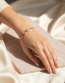 Shabama RIGID CONEY bracelet #shiny gold 1 u