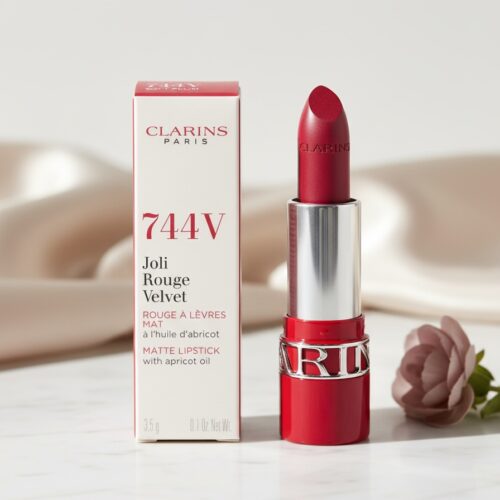 Clarins JOLI ROUGE VELVET #744V-soft plum 3.5 gr