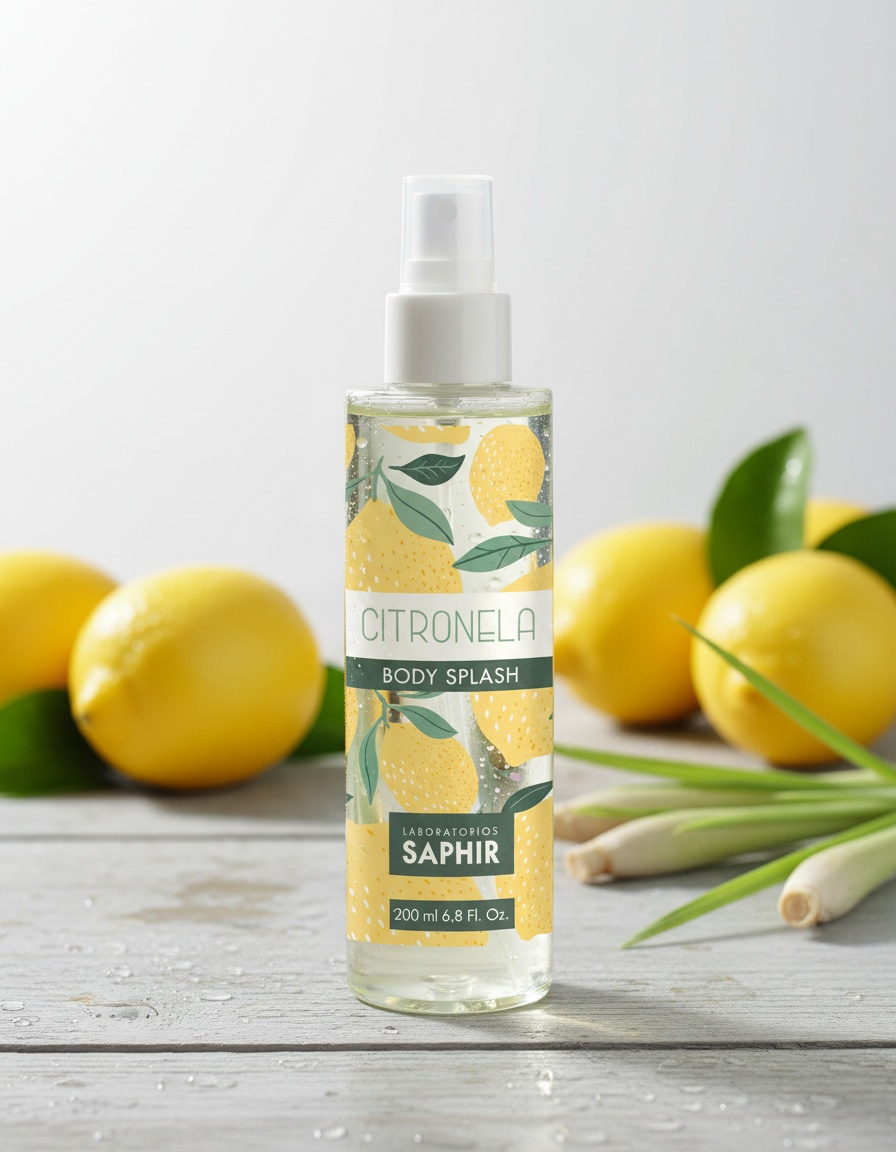 Parfums Saphir CINTRONELA body splash 200 ml - Afbeelding 2