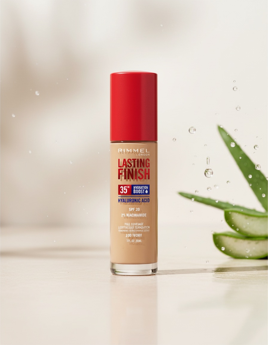 Rimmel London LASTING FINISH hydration boost SPF20 #100-Ivory 30 ml