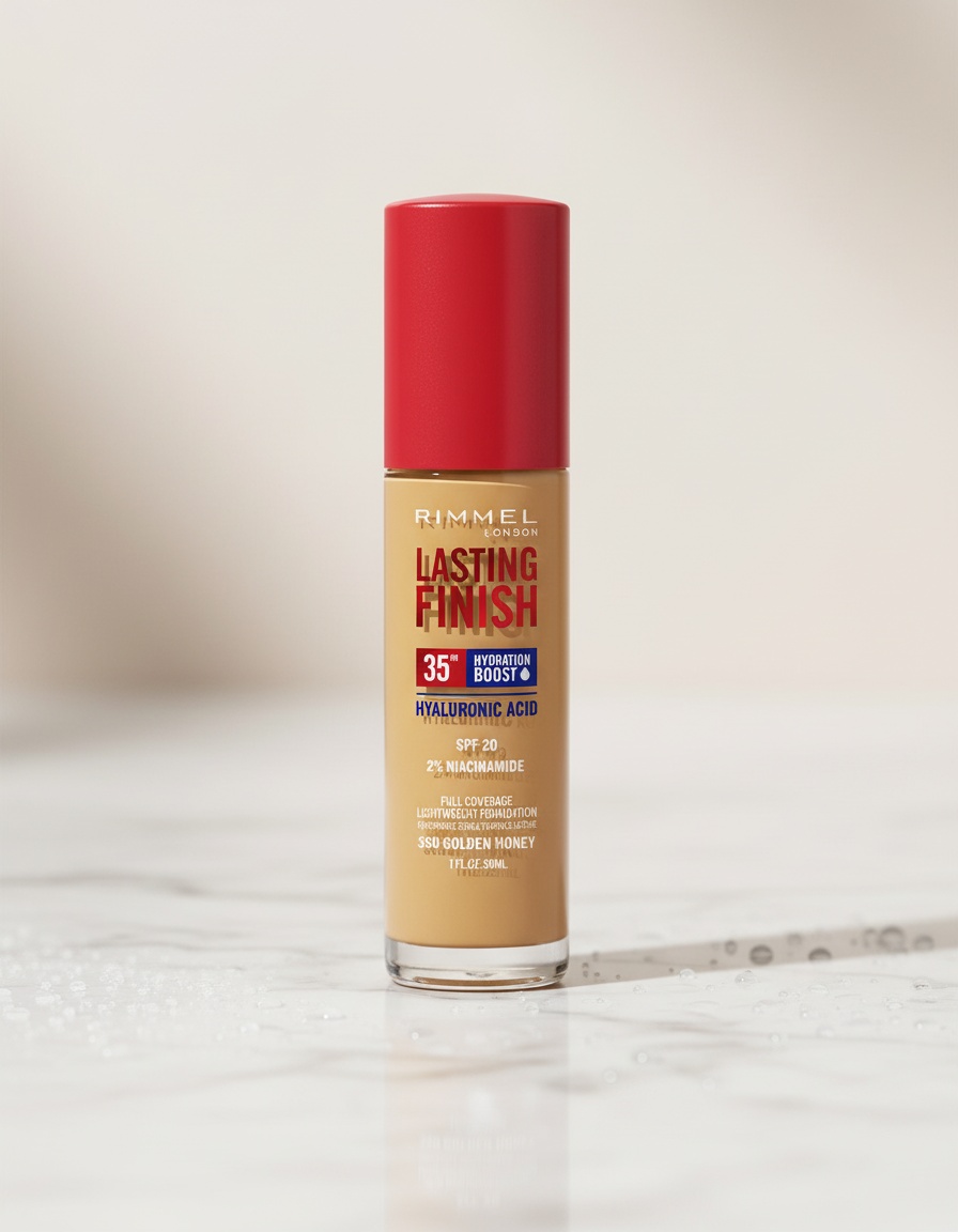 Rimmel London LASTING FINISH hydration boost SPF20 #350-Golden Honey 30 ml