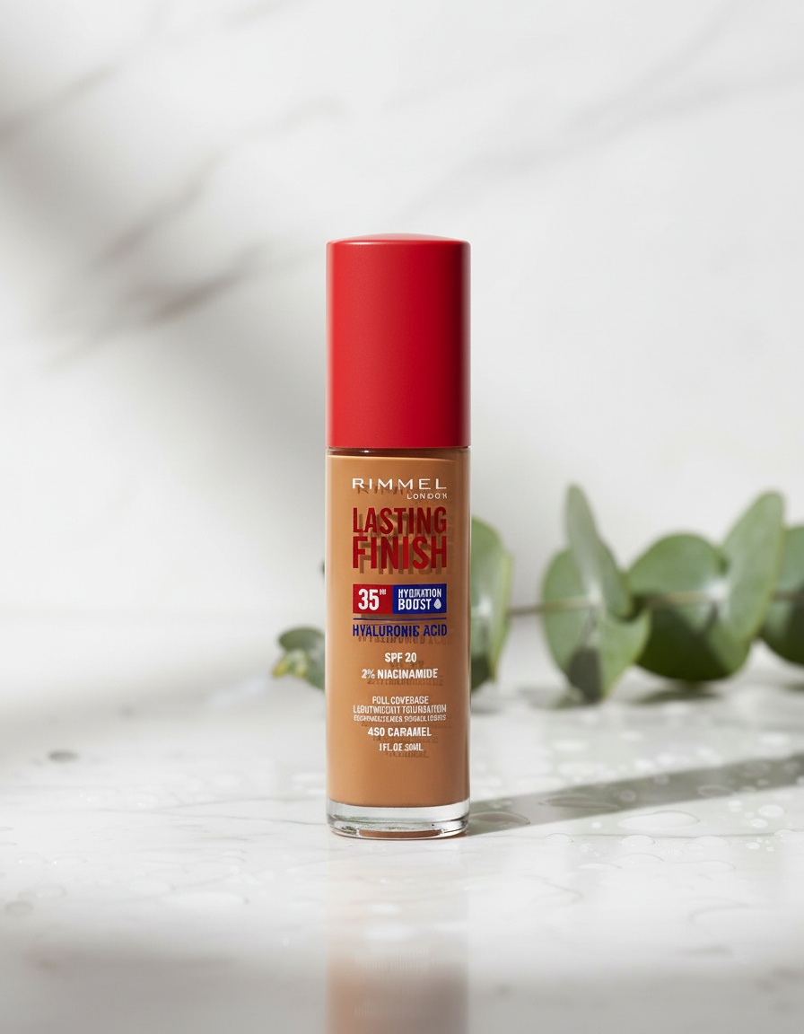 Rimmel London LASTING FINISH hydration boost SPF20 #450-Caramel 30 ml