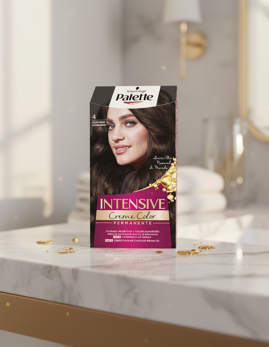 PALETTE INTENSIVE dye #4-intense brown 1 u - Afbeelding 2
