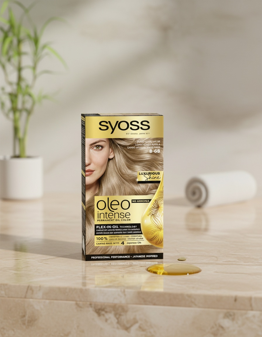 Syoss OLEO INTENSE ammonia-free dye #8-68-light mother-of-pearl blonde 5 u - Afbeelding 2