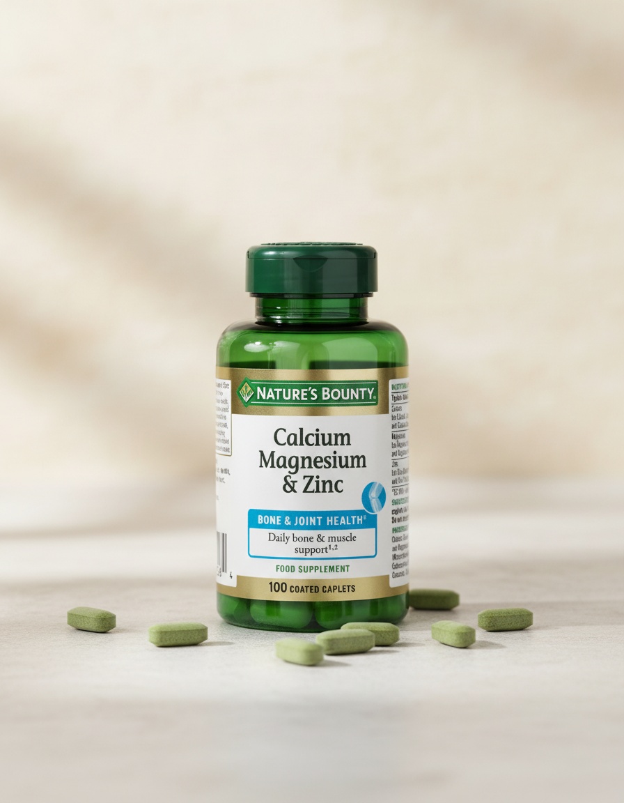 Nature's Bounty B-CALCIUM MAGNESIUM & ZINC coated capsules 100 units - Afbeelding 2