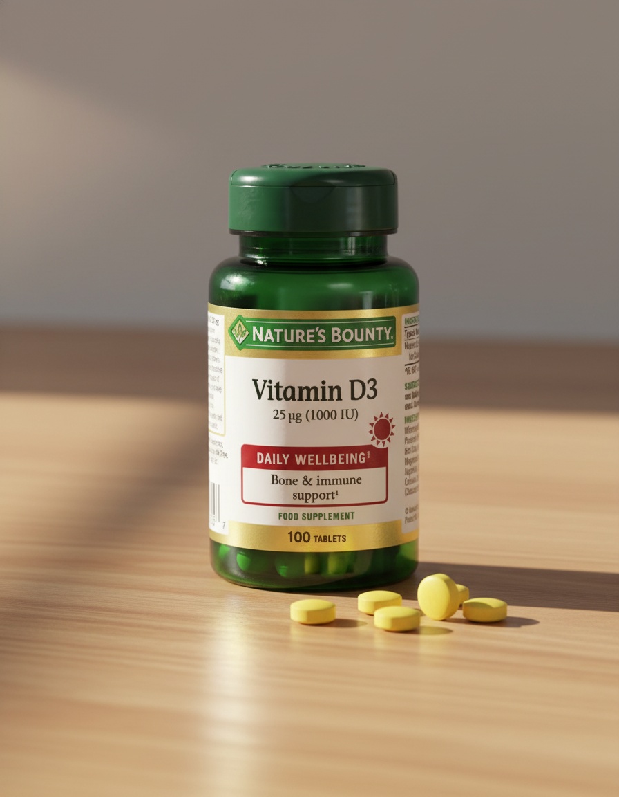 Nature's Bounty VITAMIN D3 1000 IU 100 tablets - Afbeelding 2