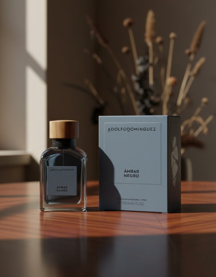 Adolfo Dominguez BLACK AMBER edp vapo 120 ml - Afbeelding 2