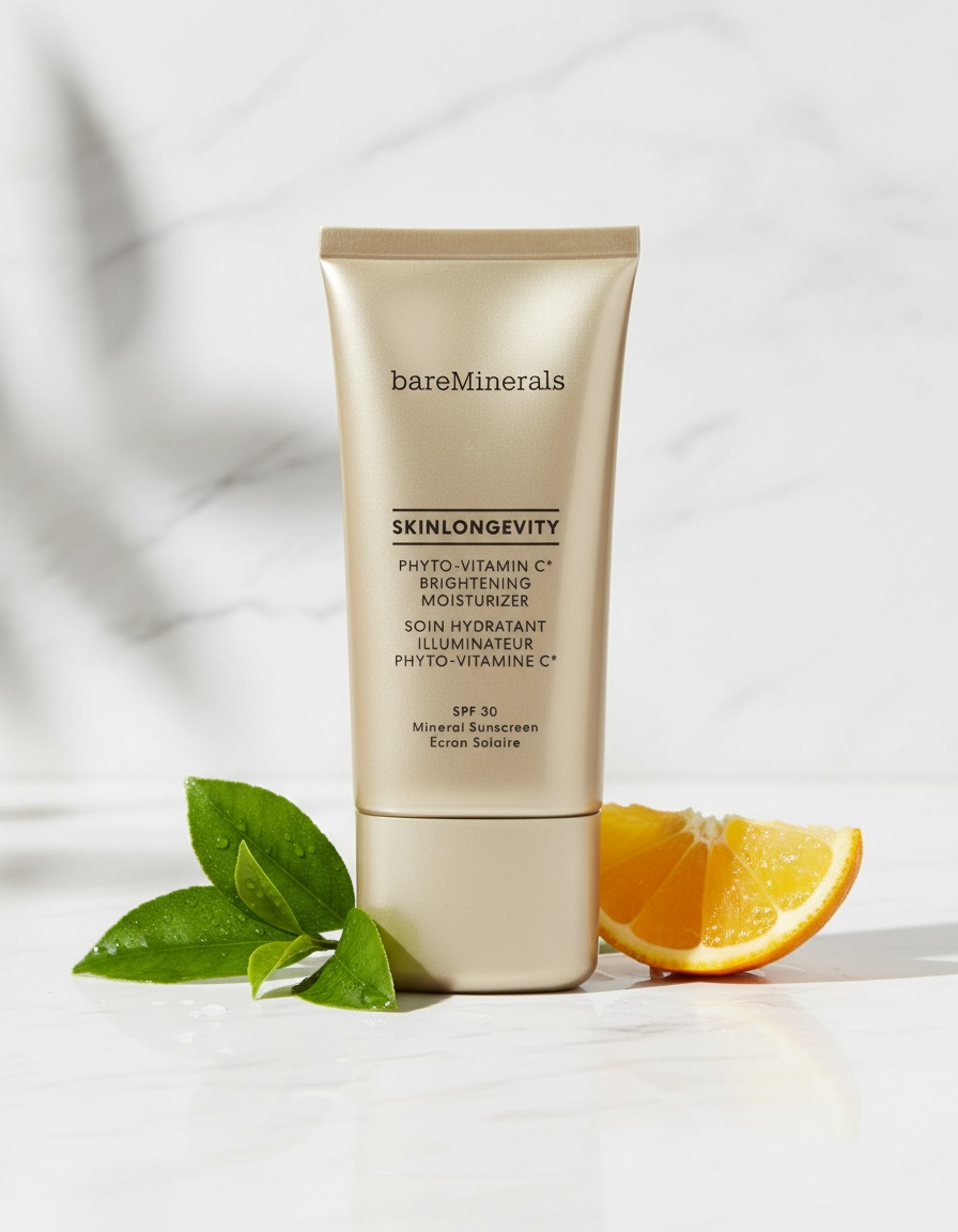 Bare Minerals SKINLONGEVITY phyto-vitamin c brightening moisturizer SPF30 50 ml - Afbeelding 2