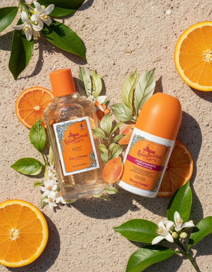 Alvarez gomez CONCENTRATED COLOGNE WATER D'ORANGE LOT 2 pcs - Afbeelding 2