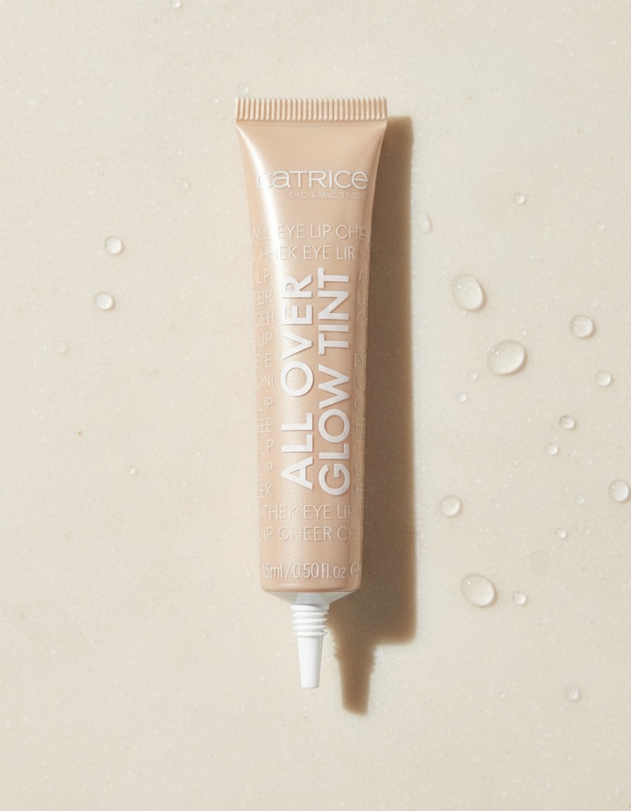 Catrice ALL OVER GLOW TINT cheek eye lip #010-beaming diamond 15 ml - Afbeelding 2