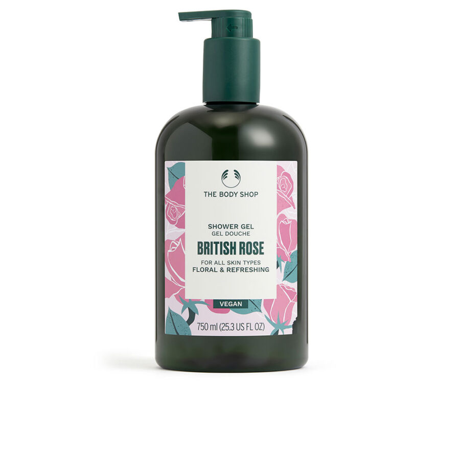 The body shop BRITISH ROSE gel de ducha 750 ml