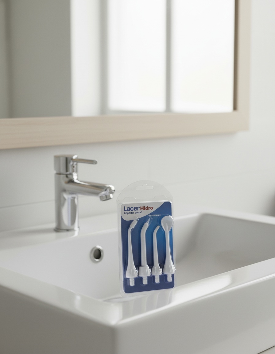 Lacer HIDRO ADVANCED oral irrigator head replacement parts 2 units - Afbeelding 2