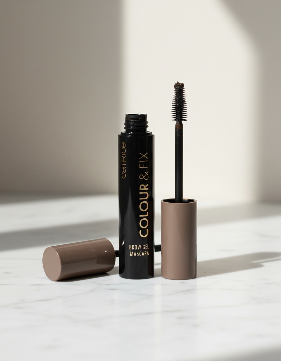 Catrice COLOR & FIX brow gel mascara #030-dark brown 5 ml - Afbeelding 2