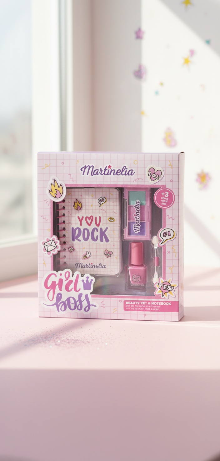 Martinelia SUPER GIRL BEAUTY SET & NOTEBOOK 4 pcs - Afbeelding 2