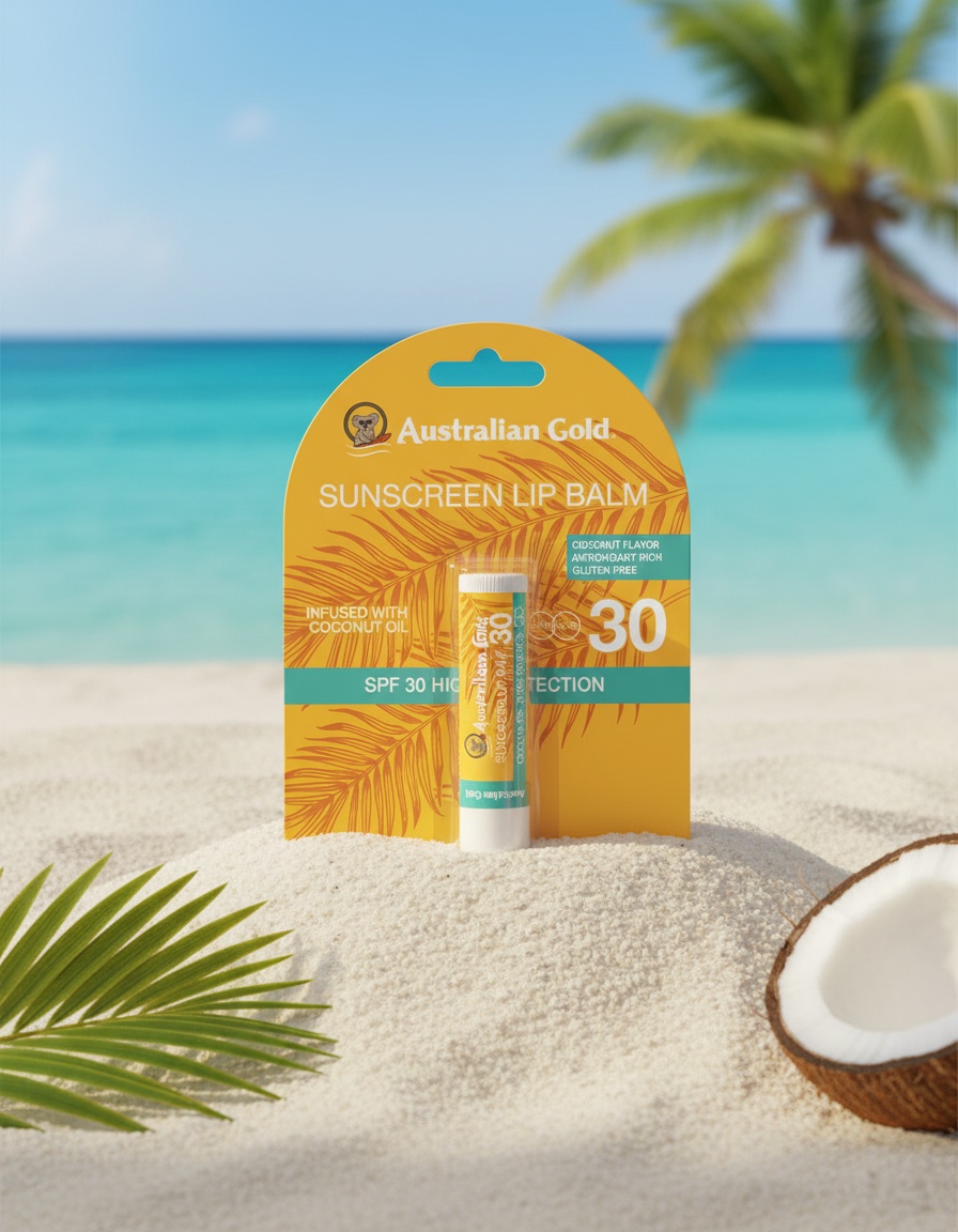 Australian gold LIP BALM SPF30 #coconut oil 4.2 gr - Afbeelding 2
