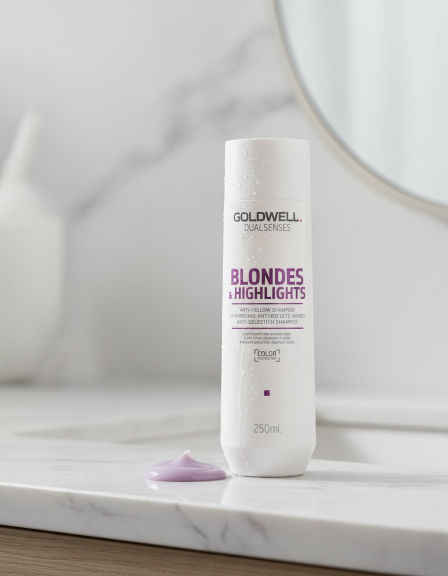 Goldwell BLONDES & HIGHLIGHTS anti-yellow shampoo 250 ml - Afbeelding 2
