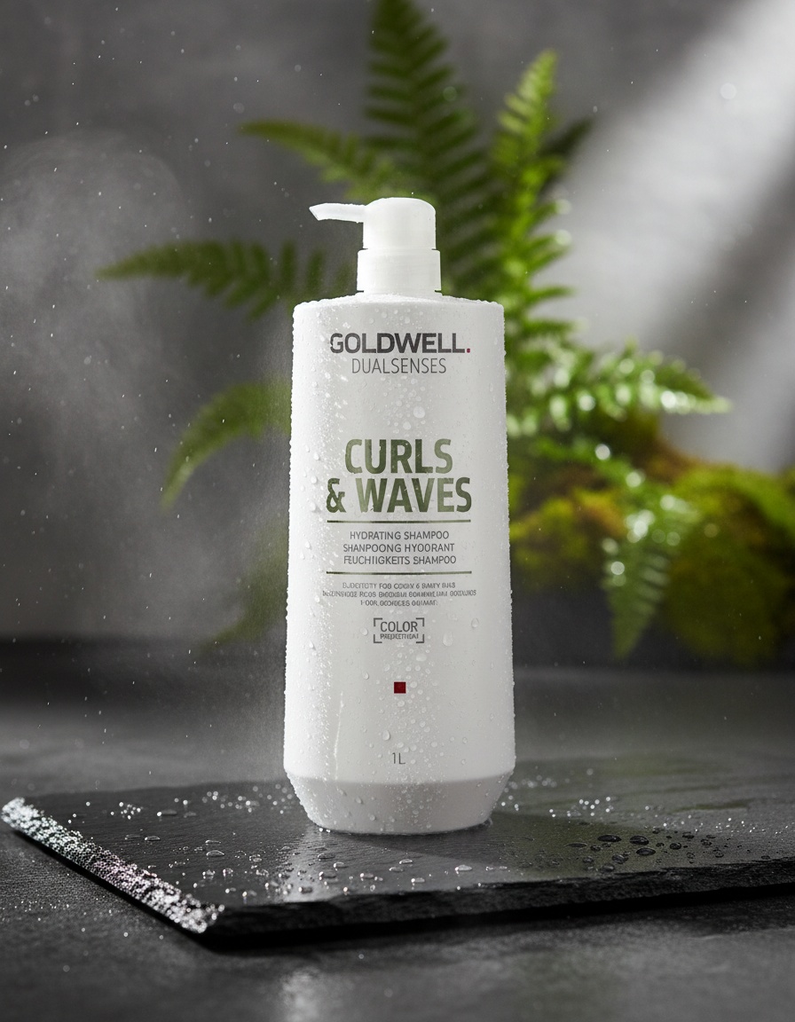Goldwell CURLS & WAVES hydrating shampoo 1000 ml - Afbeelding 2