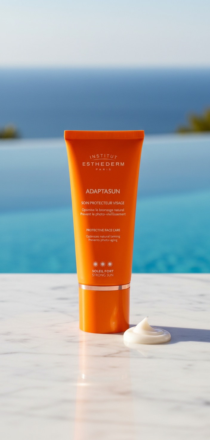 Institut Esthederm ADAPTASUN strong sun facial cream 50 ml - Afbeelding 2