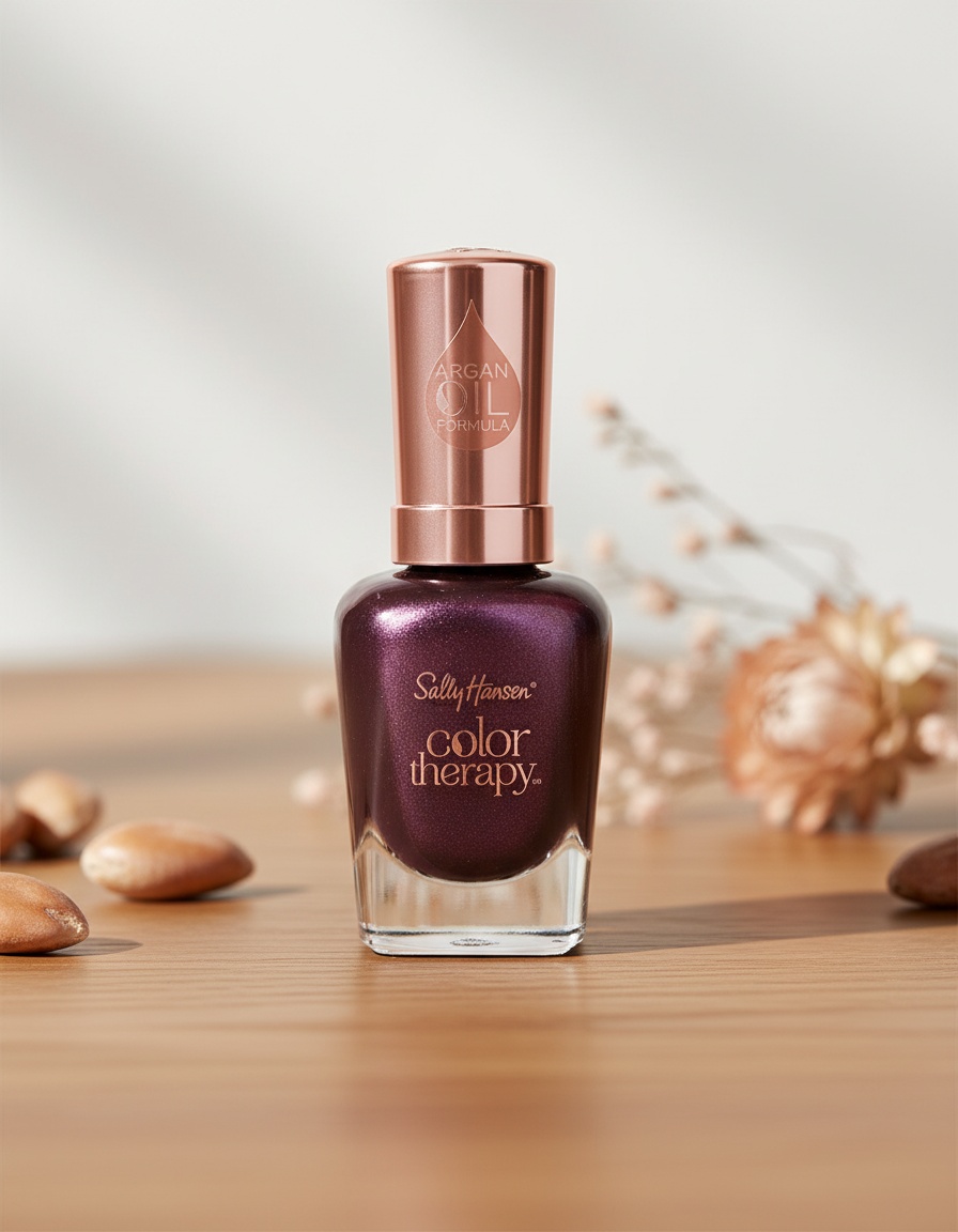 Sally Hansen COLOR THERAPY color and care polish #380-Positivi Tea 14.7 ml - Afbeelding 2