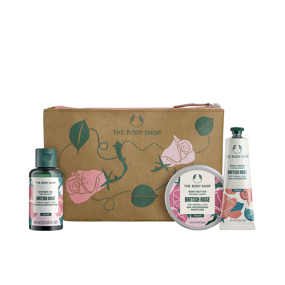 The body shop BRITISH ROSE CASE 4 pcs