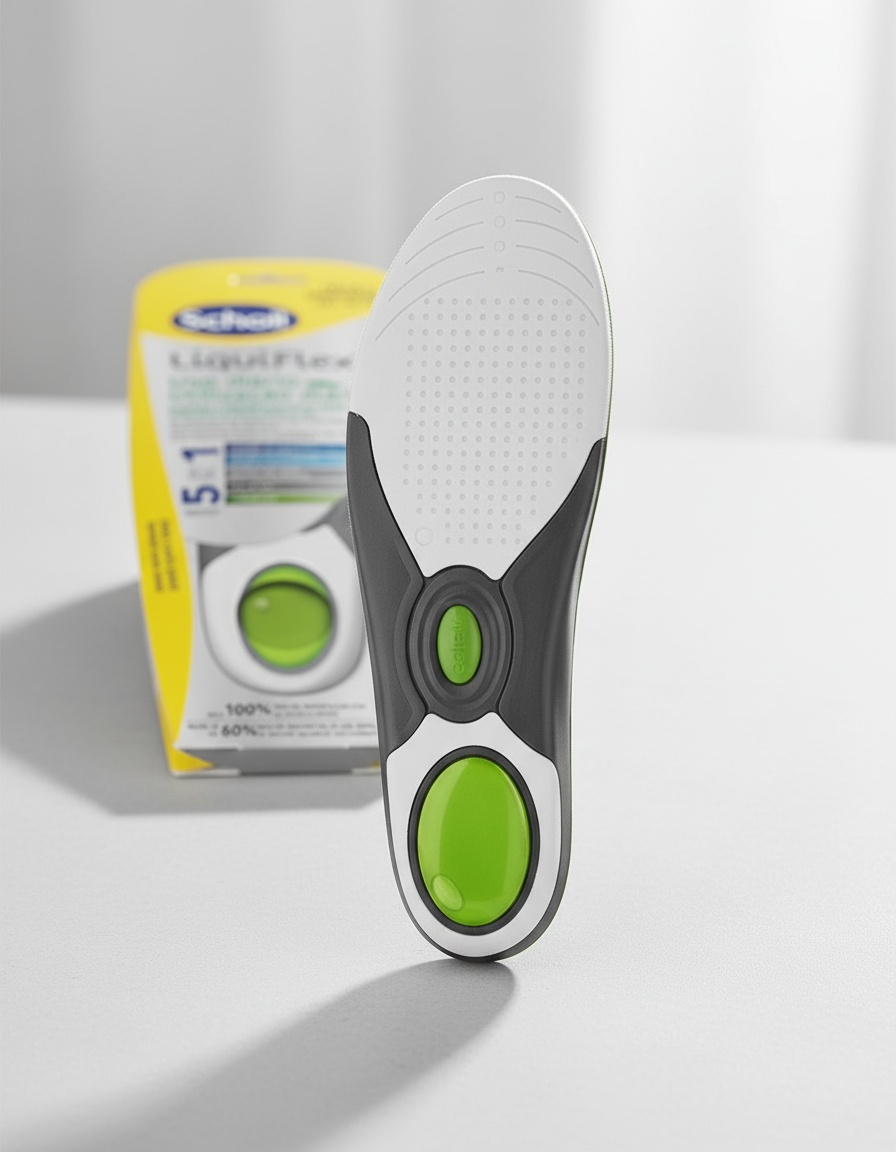 Scholl LIQUIFLEX daily support insoles #Size 41-46.5 1 u - Afbeelding 2