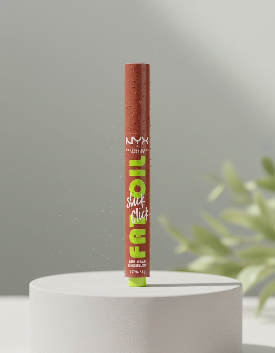 Nyx Professional Make Up FAT OIL SLICK CLICK glossy lip balm #link in my bio 2 gr - Afbeelding 2