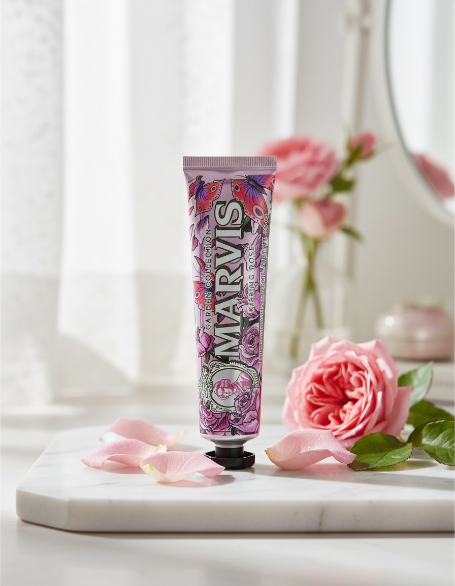 Marvis KISSING ROSE toothpaste 75 ml - Afbeelding 2
