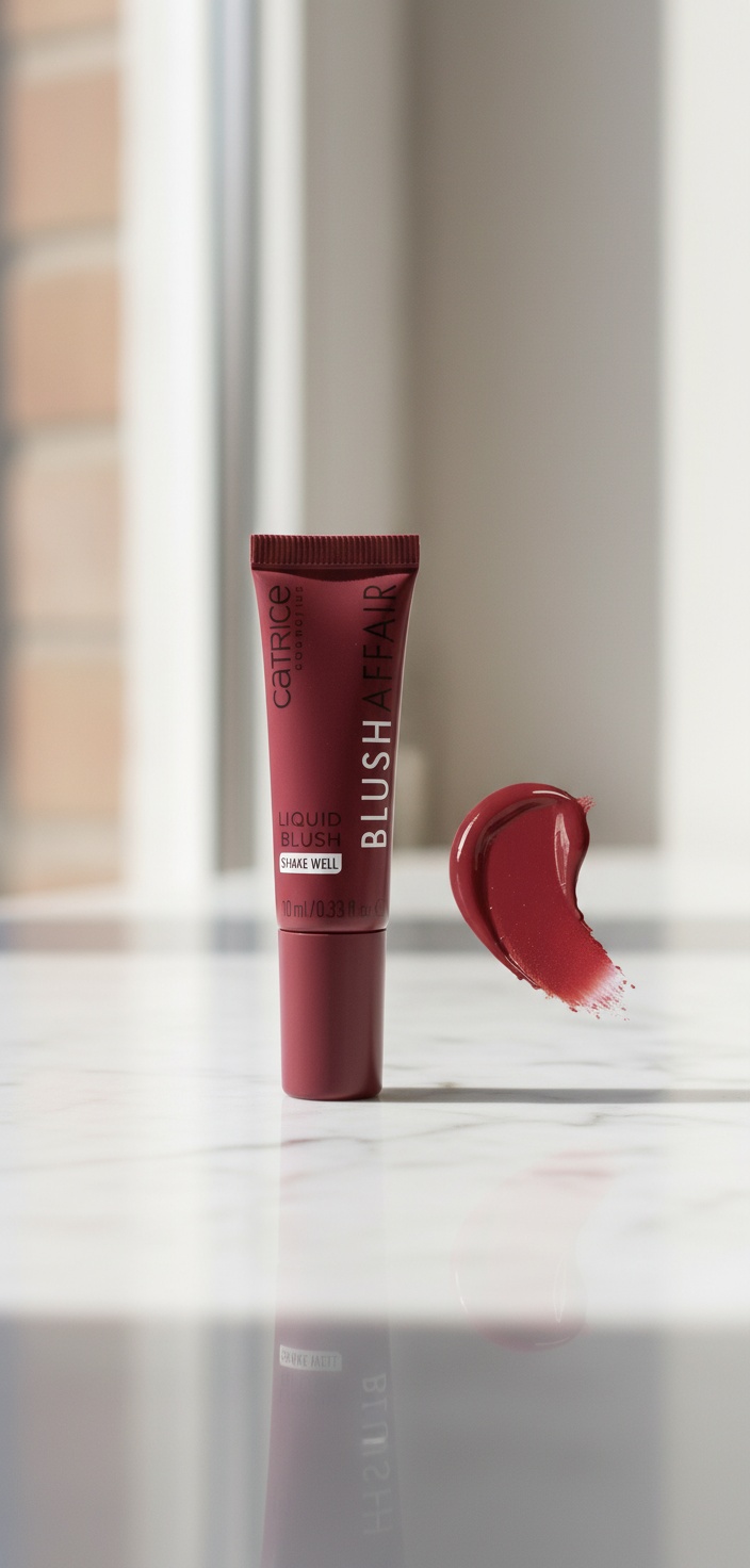 Catrice BLUSH AFFAIR liquid blush #050-Plum-Tastic 10 ml - Afbeelding 2