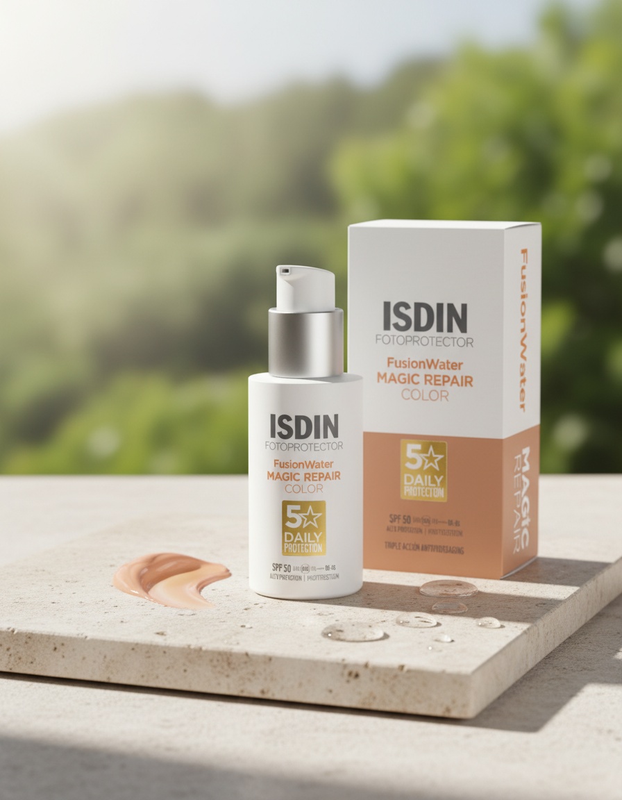 Isdin PHOTO ULTRA age repair color fusion water SPF50 50 ml - Afbeelding 2