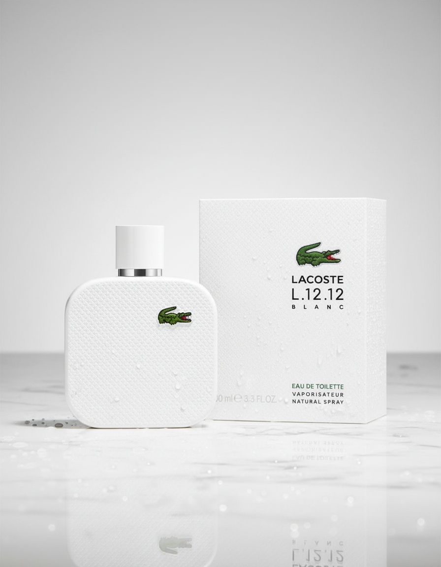 LACOSTE L.12.12 BLANC edt vapo 100 ml - Afbeelding 2