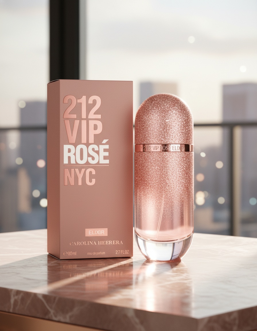 Carolina Herrera 212 VIP ROSÉ ELIXIR edp vapo 80 ml - Afbeelding 2