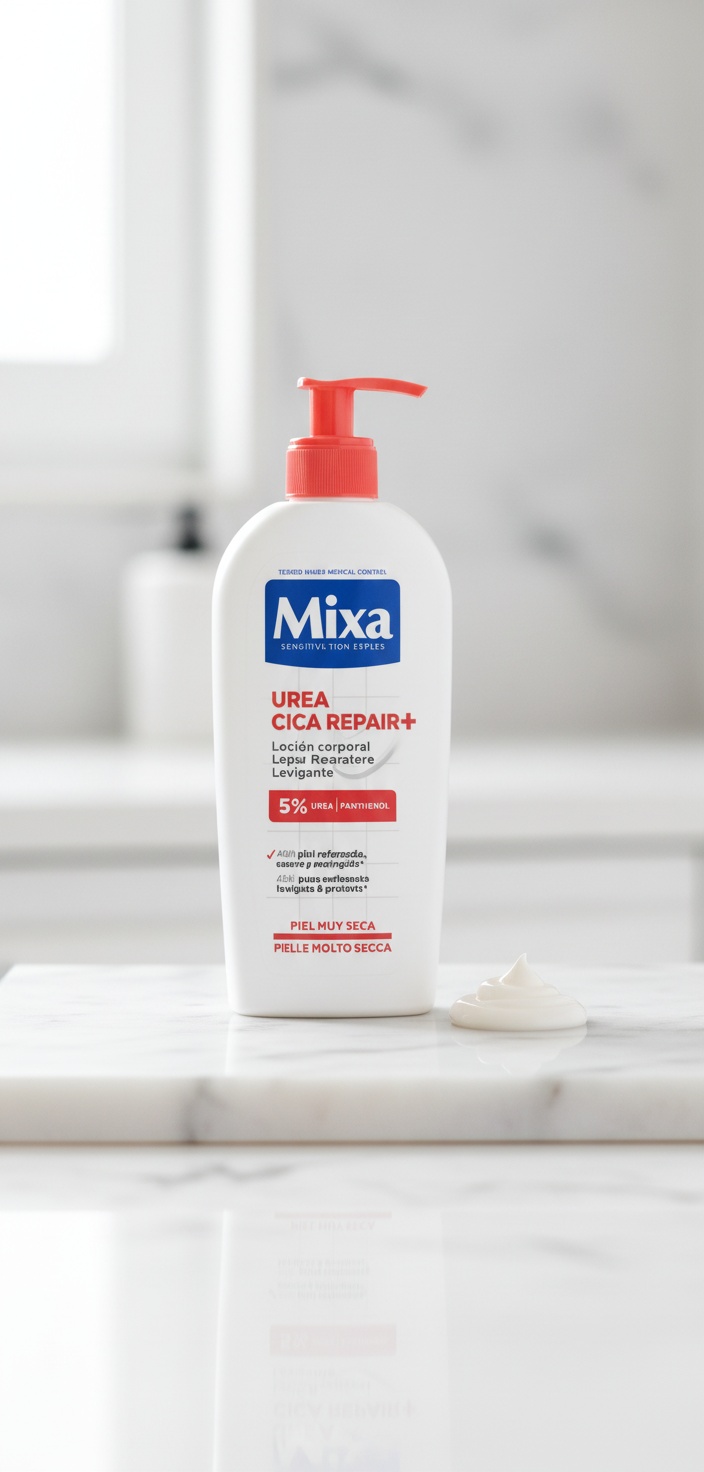 MIXA UREA CICA REPAIR+ repairing body lotion for very dry skin 250 ml - Afbeelding 2