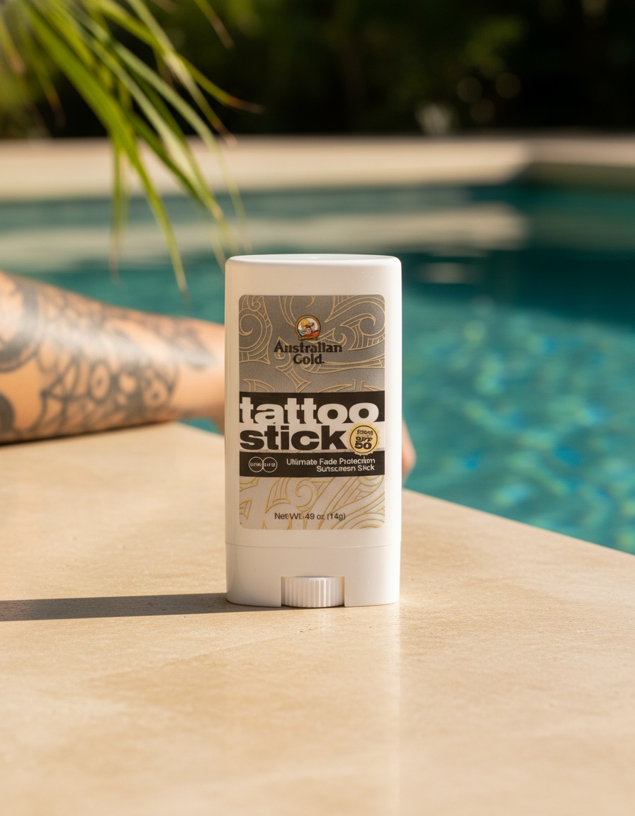 Australian Gold TATTOO STICK SPF50+ sun screen stick 15 ml - Afbeelding 2