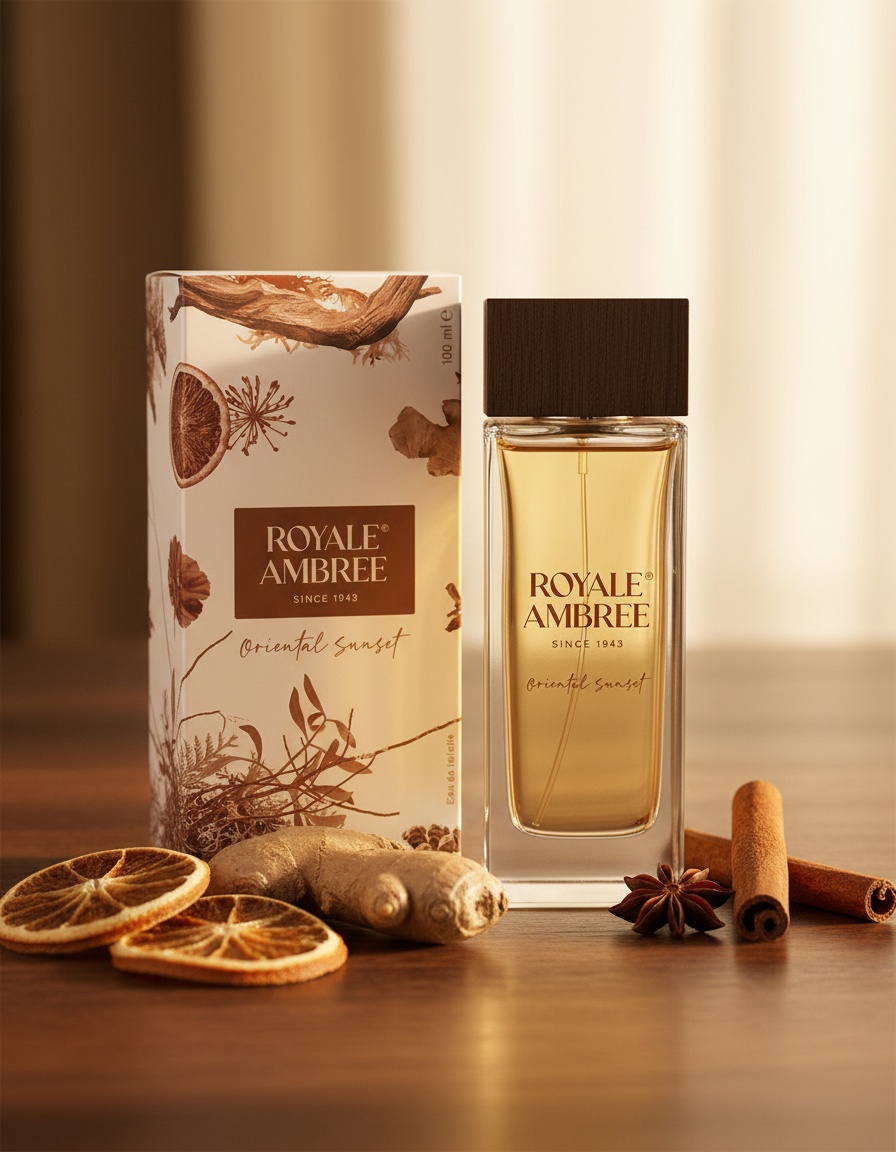 ROYALE AMBREE ORIENTAL SUNSET edc 100 ml - Afbeelding 2