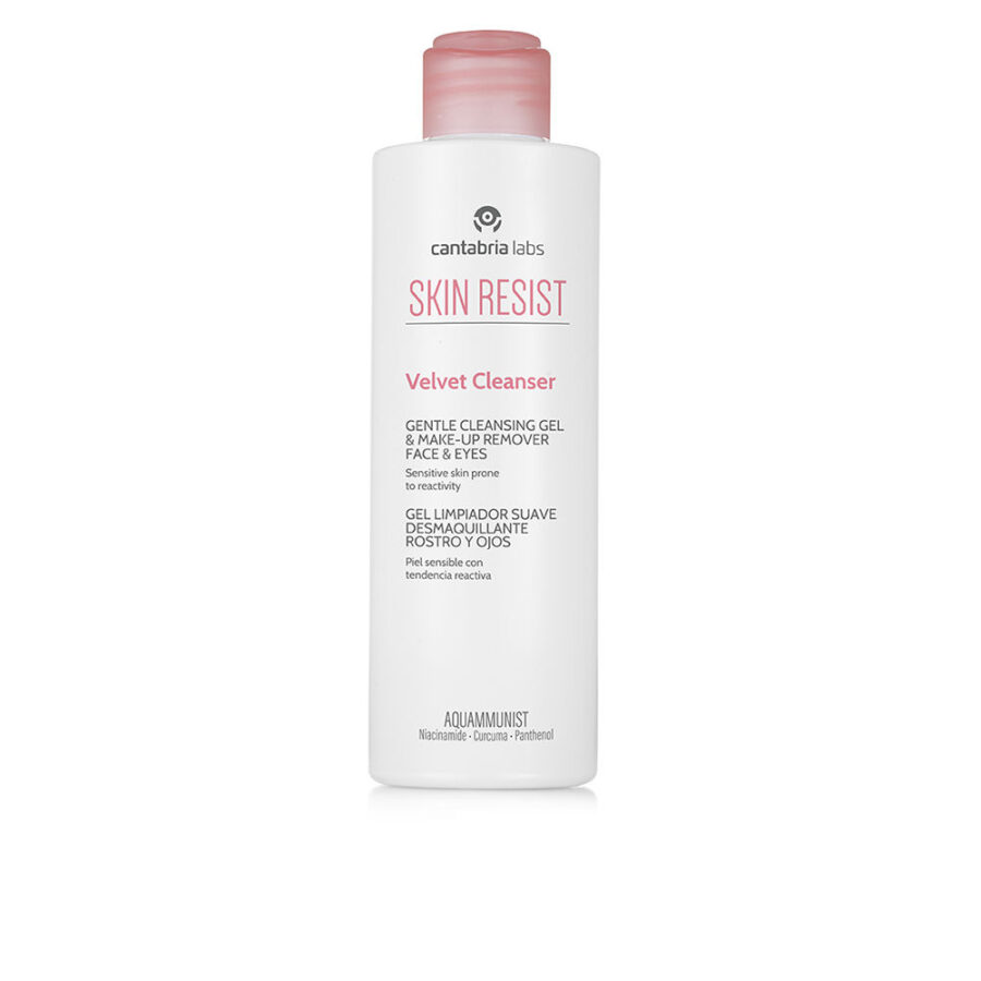 SKIN RESIST VELVET zachte reinigingsgel voor gezicht en ogen 200 ml