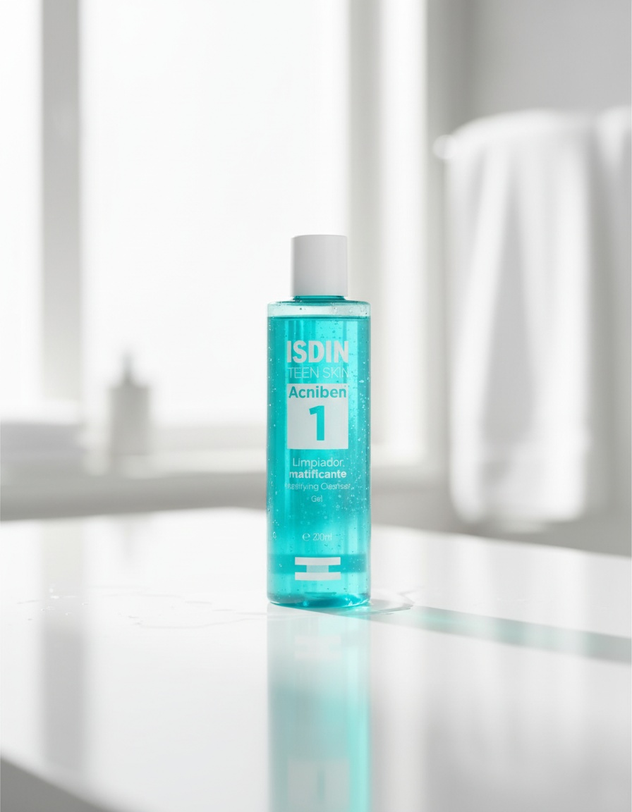 Isdin ACNIBEN mattifying cleanser 200 ml - Afbeelding 2