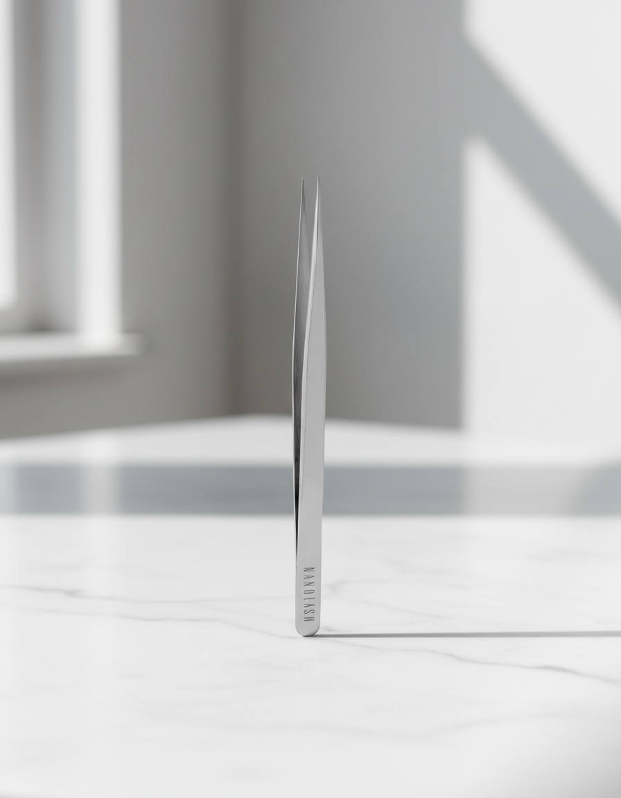 Nanolash POINTED eyelash tweezers 1 u - Afbeelding 2